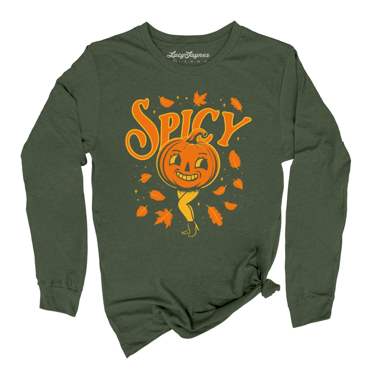 Spicy Pumpkin Long Sleeve Tee