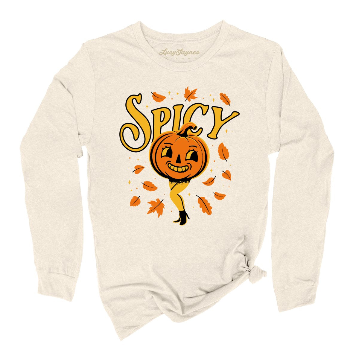 Spicy Pumpkin Long Sleeve Tee
