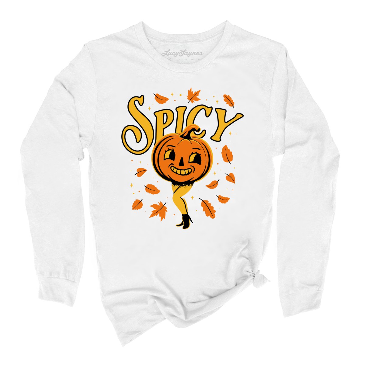 Spicy Pumpkin Long Sleeve Tee