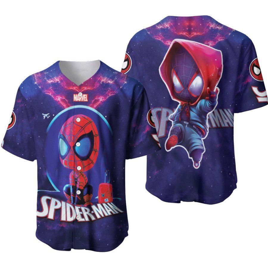 Spider Man No Way Home High School Student Superhero Saving Multiverse Designed Allover Gift For Spider Man Fans Baseball Jersey Gifts for Fans - lylyprint.com
