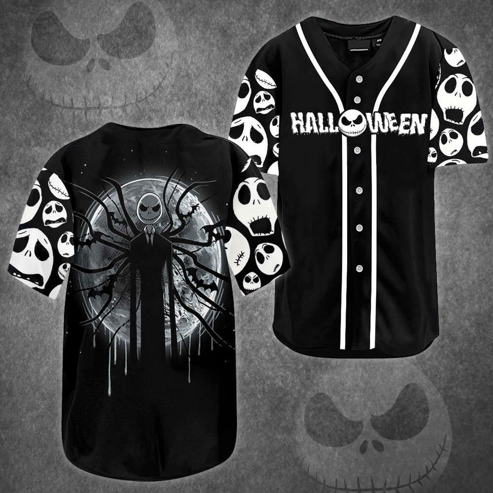 Spooktacular Jack Skeleton Halloween Jersey - Perfect for Ultimate Fans - Aopprinter