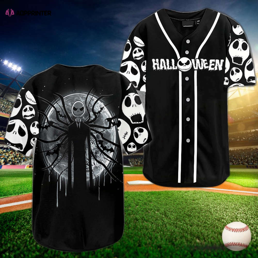 Spooktacular Jack Skeleton Halloween Jersey - Perfect for Ultimate Fans - Aopprinter