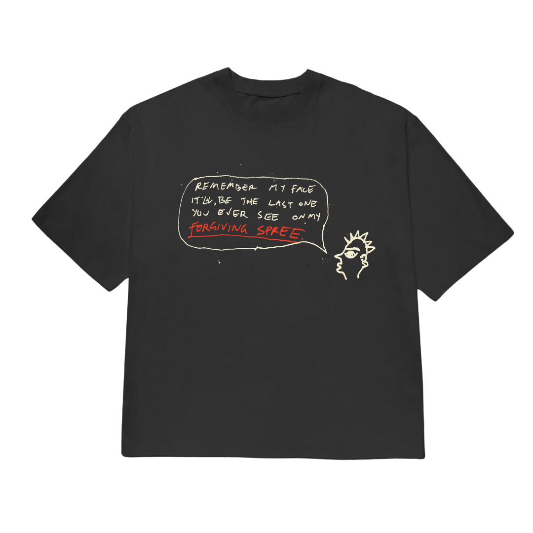 Slowly Slowly / Remember My Face Tee (Black)