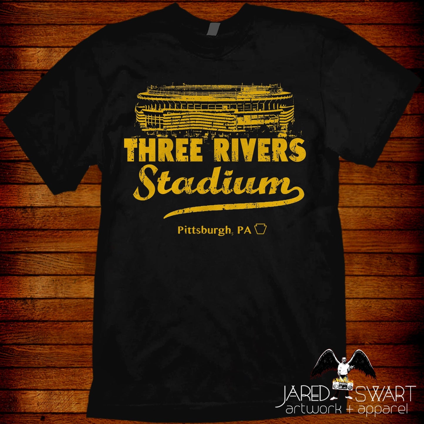 Pittsburgh Three Rivers Stadium retro T-shirt