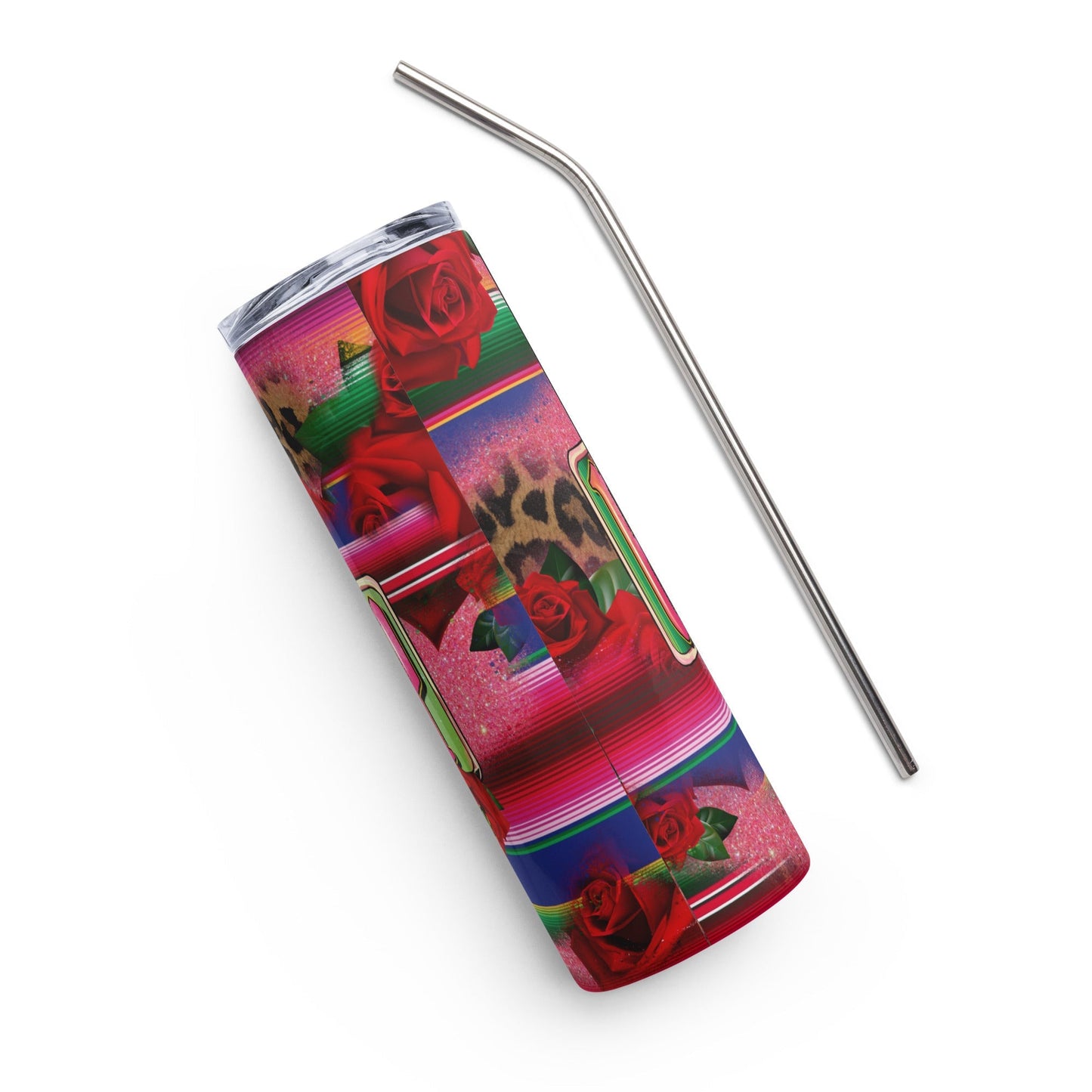 Babycita Serape Floral Stainless Steel Tumbler 20oz