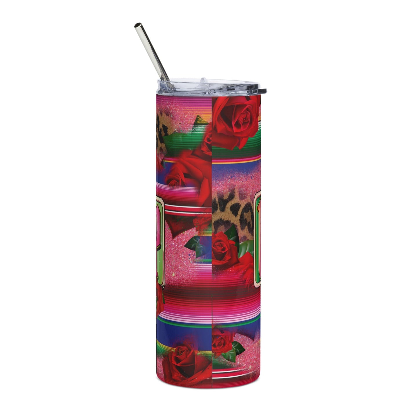 Babycita Serape Floral Stainless Steel Tumbler 20oz