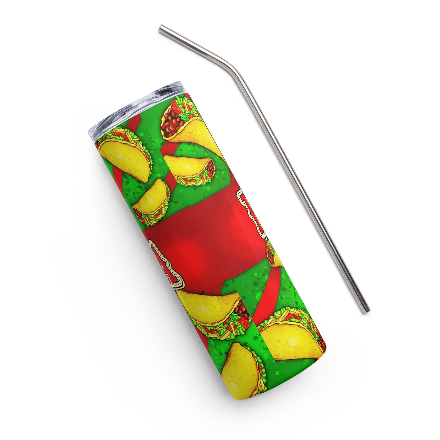Fiesta Tacos Stainless Steel Tumbler 20oz