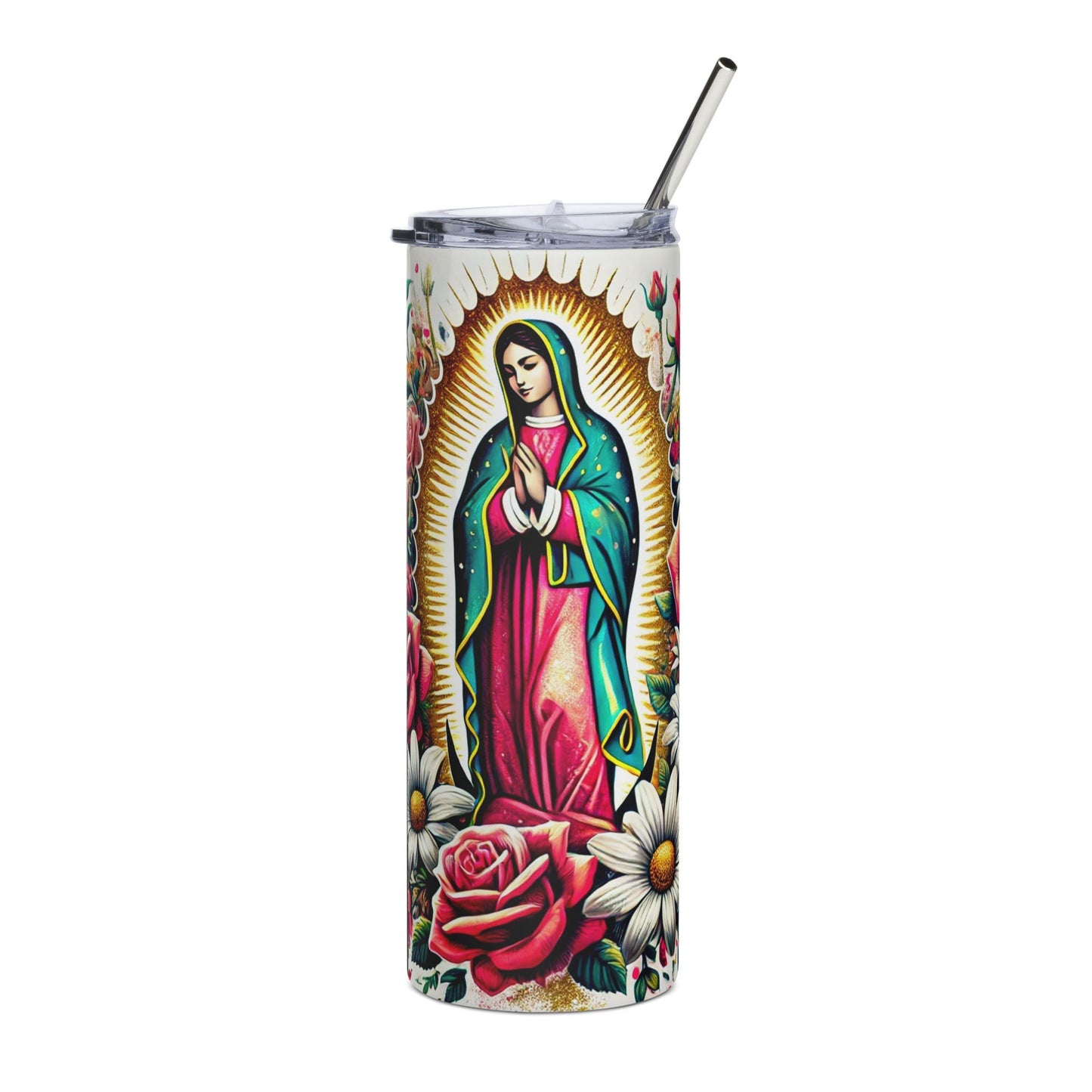 Virgen De Guadalupe 20oz Stainless steel tumbler