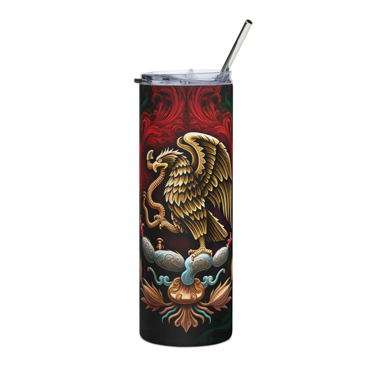 Mexico Patriotic Stainless Steel Tumbler 20oz