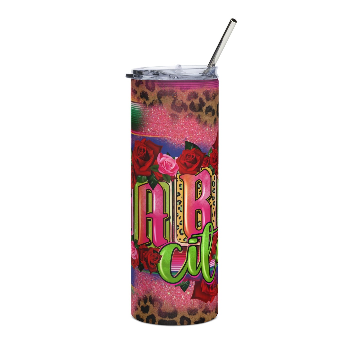 Babycita Serape Floral Stainless Steel Tumbler 20oz
