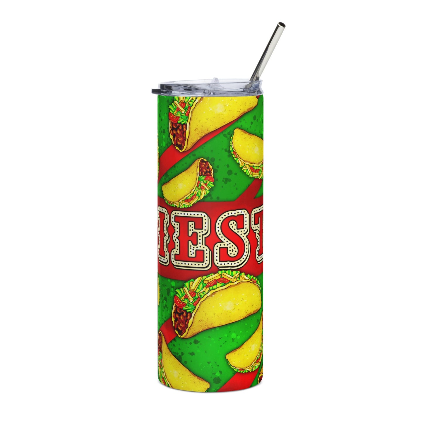 Fiesta Tacos Stainless Steel Tumbler 20oz