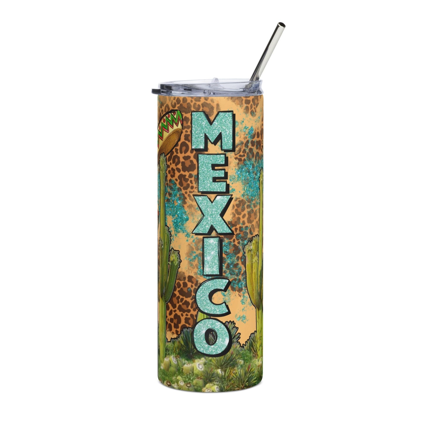 Mexico Vibes Stainless Steel Tumbler 20oz