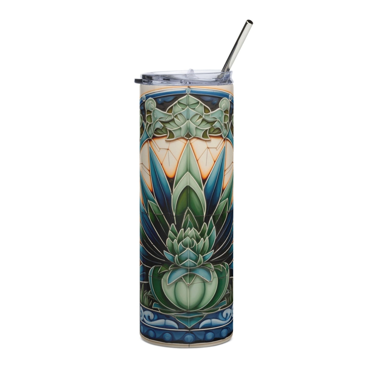 Mexican Agave Plant Steel Tumbler 20oz