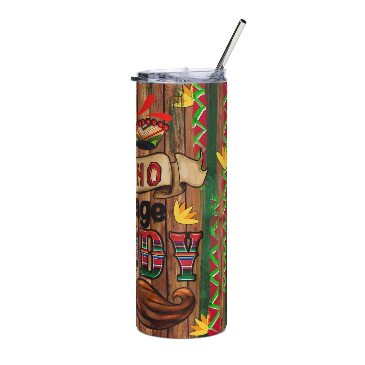 Nacho Average Daddy Stainless Steel Tumbler 20oz