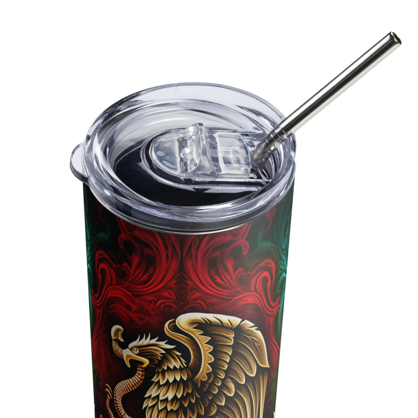 Mexico Patriotic Stainless Steel Tumbler 20oz