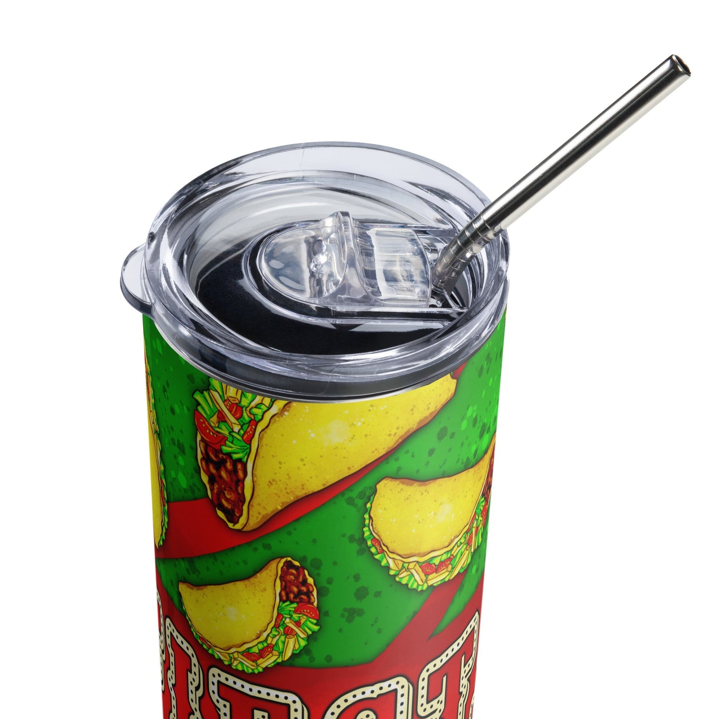 Fiesta Tacos Stainless Steel Tumbler 20oz