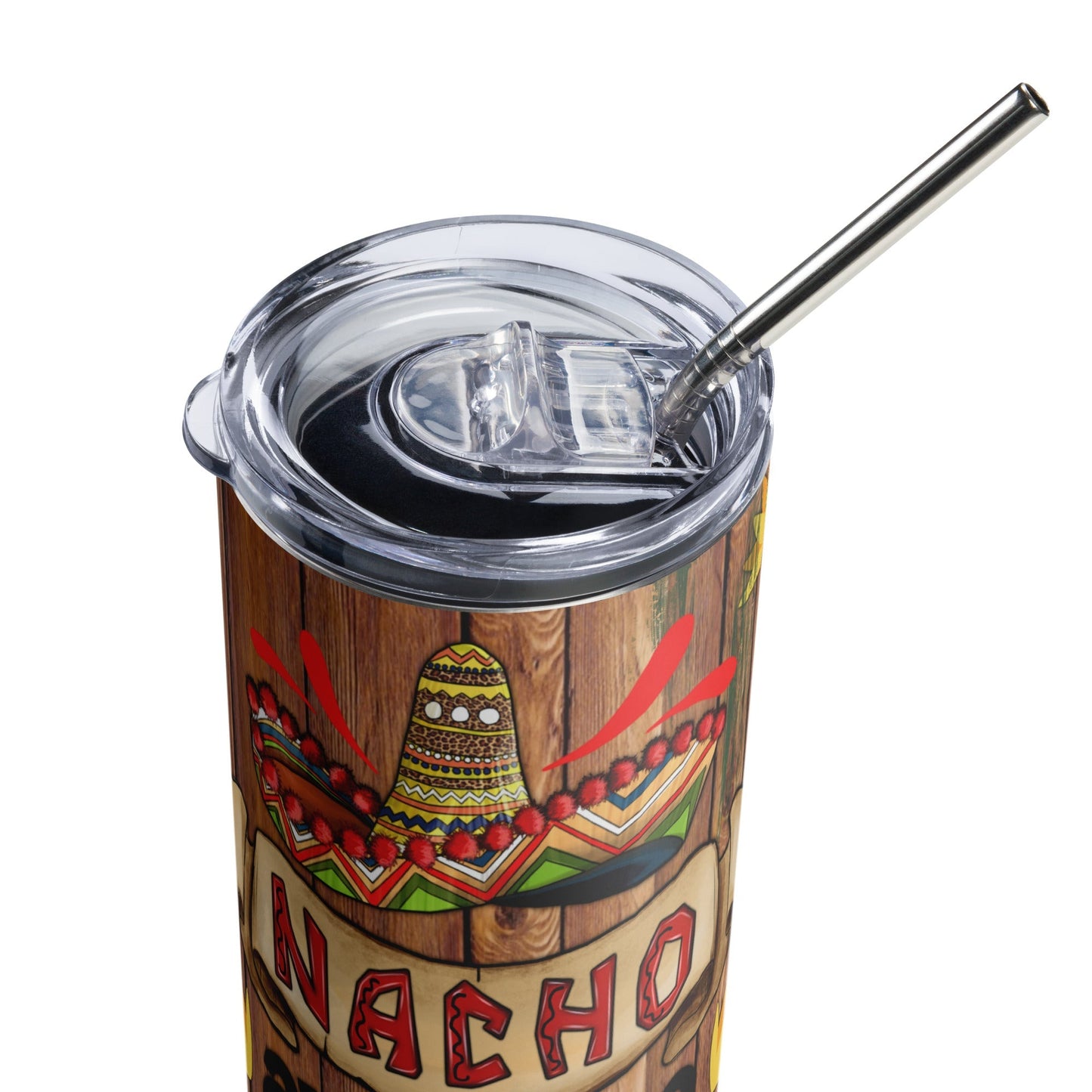 Nacho Average Daddy Stainless Steel Tumbler 20oz