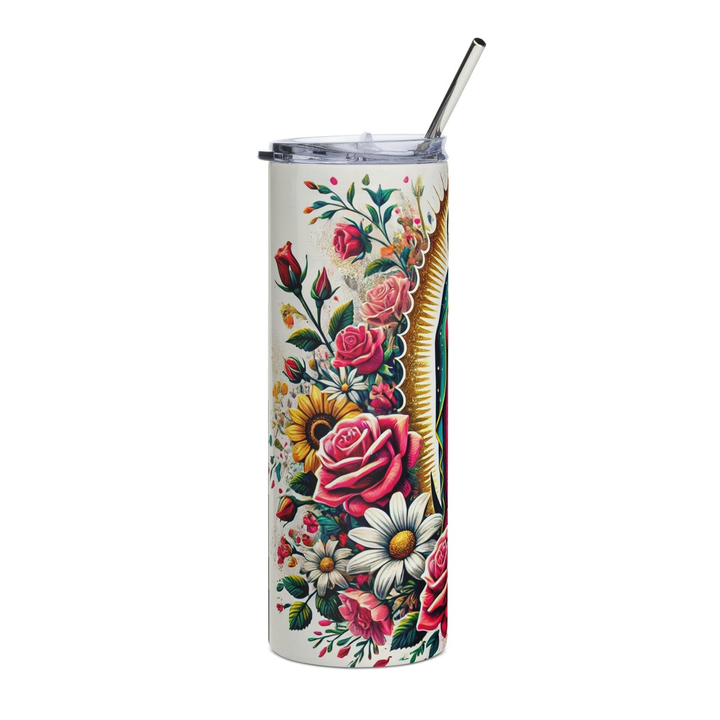 Virgen De Guadalupe 20oz Stainless steel tumbler