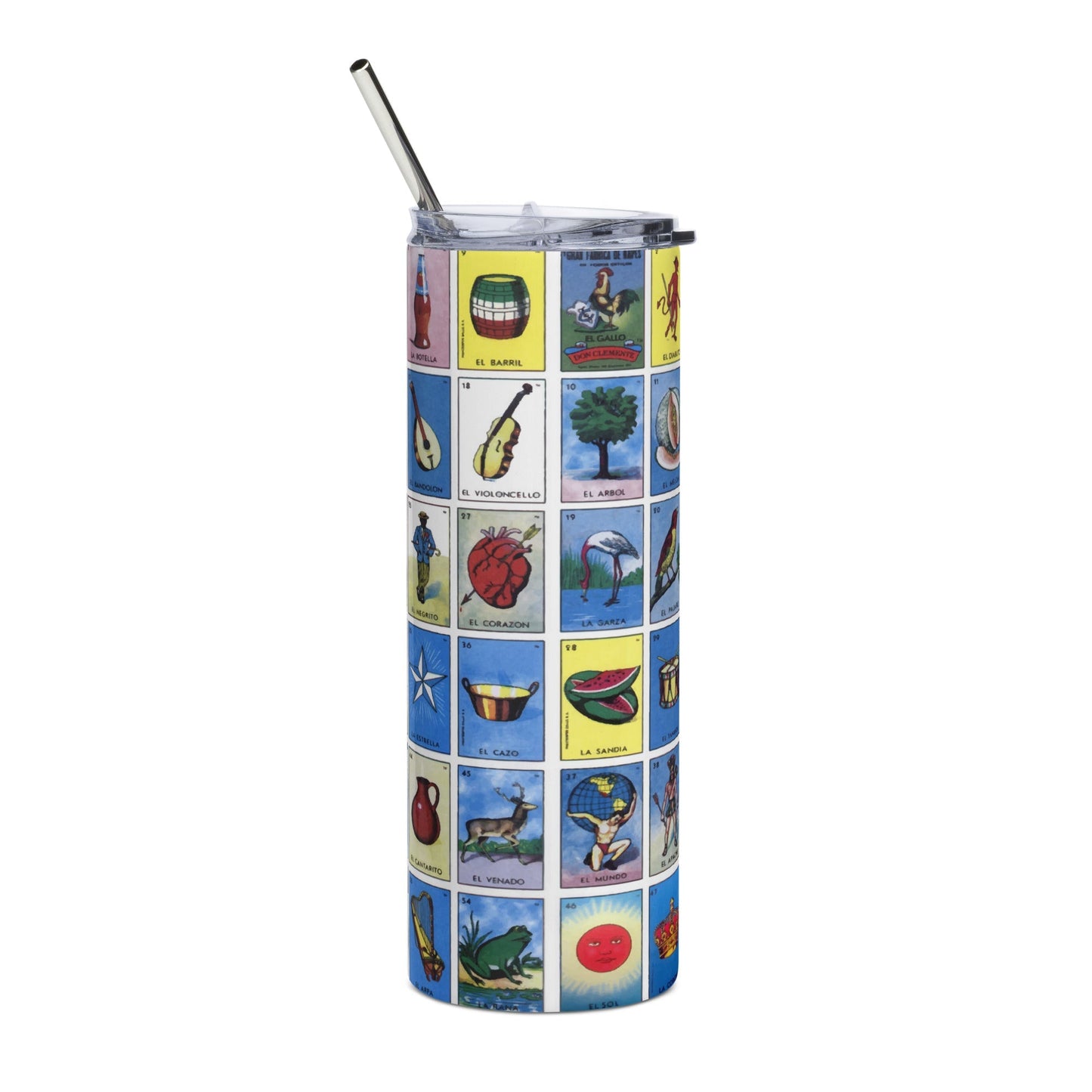 Mexican Loteria Stainless Steel Tumbler 20oz