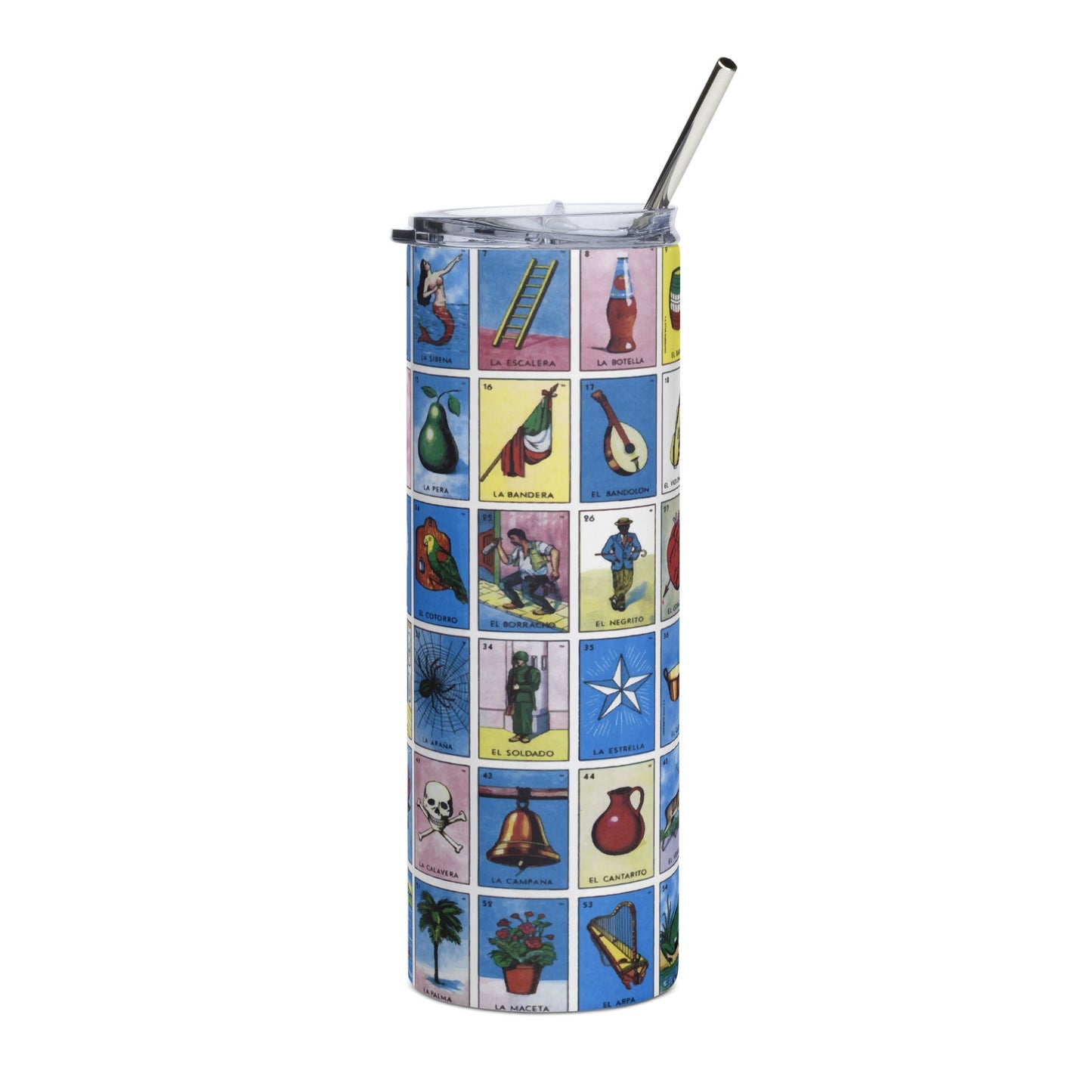 Mexican Loteria Stainless Steel Tumbler 20oz