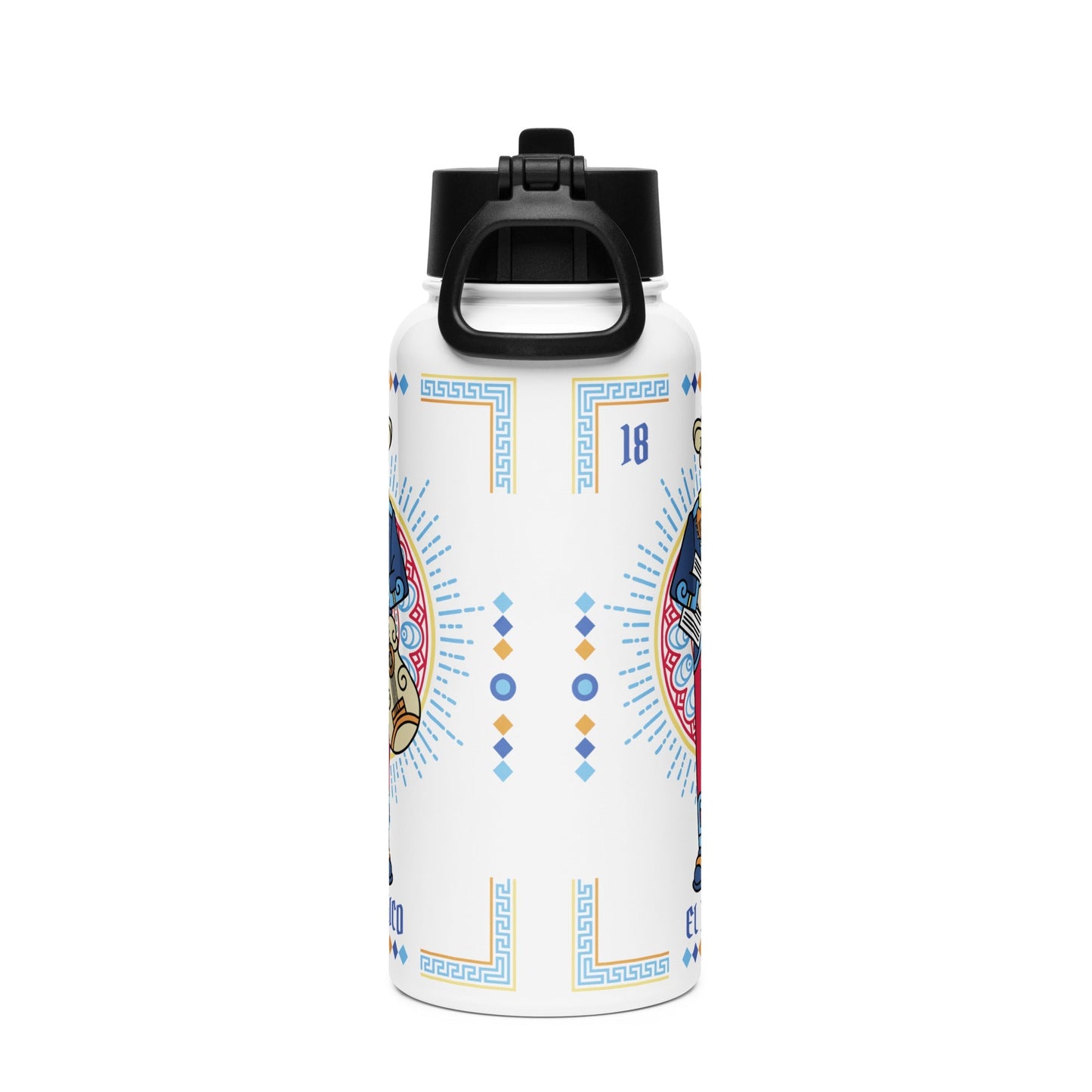 El Musico Mexican Loteria Stainless Steel Water Bottle 32oz
