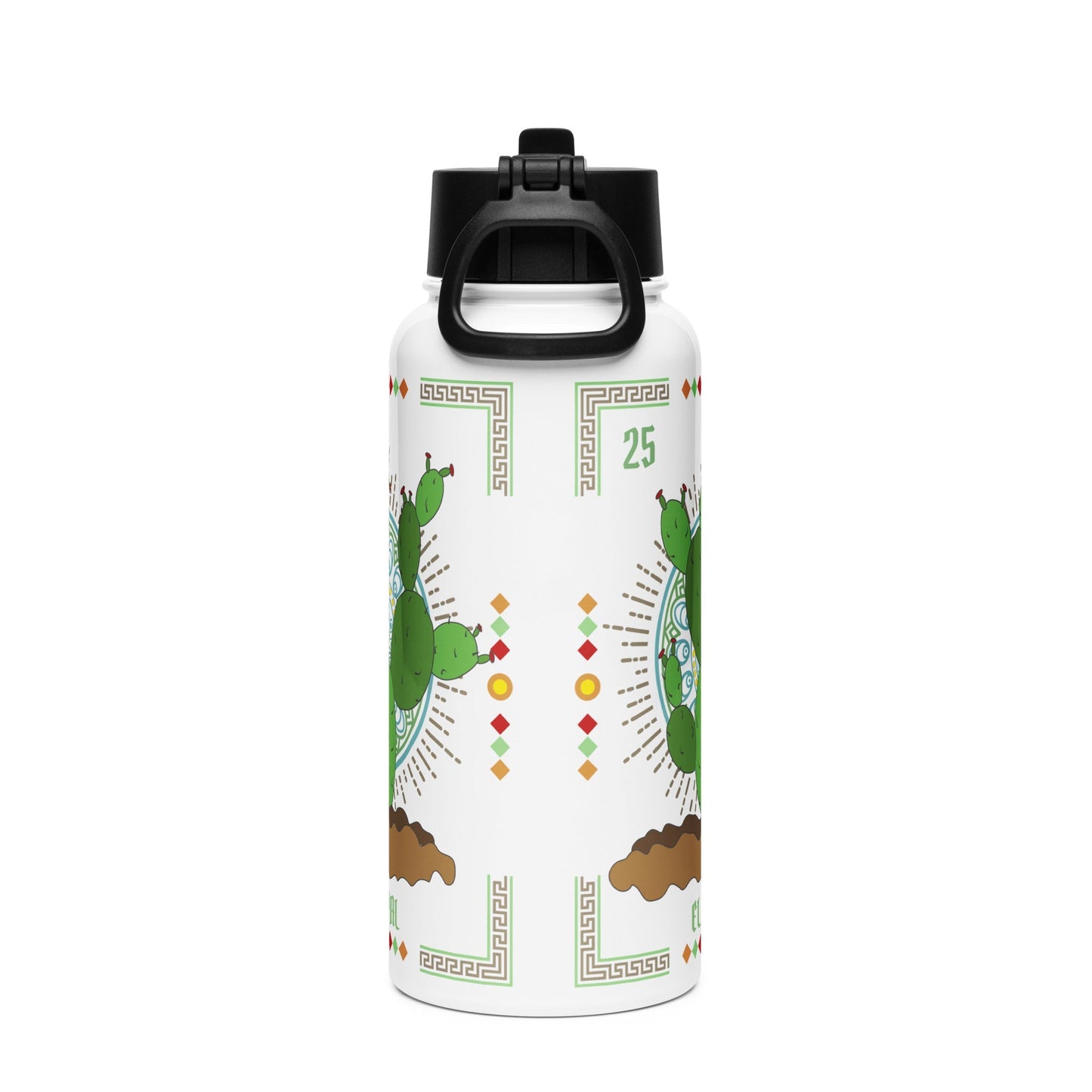 El Nopal Mexican Loteria Stainless Steel Water Bottle 32oz