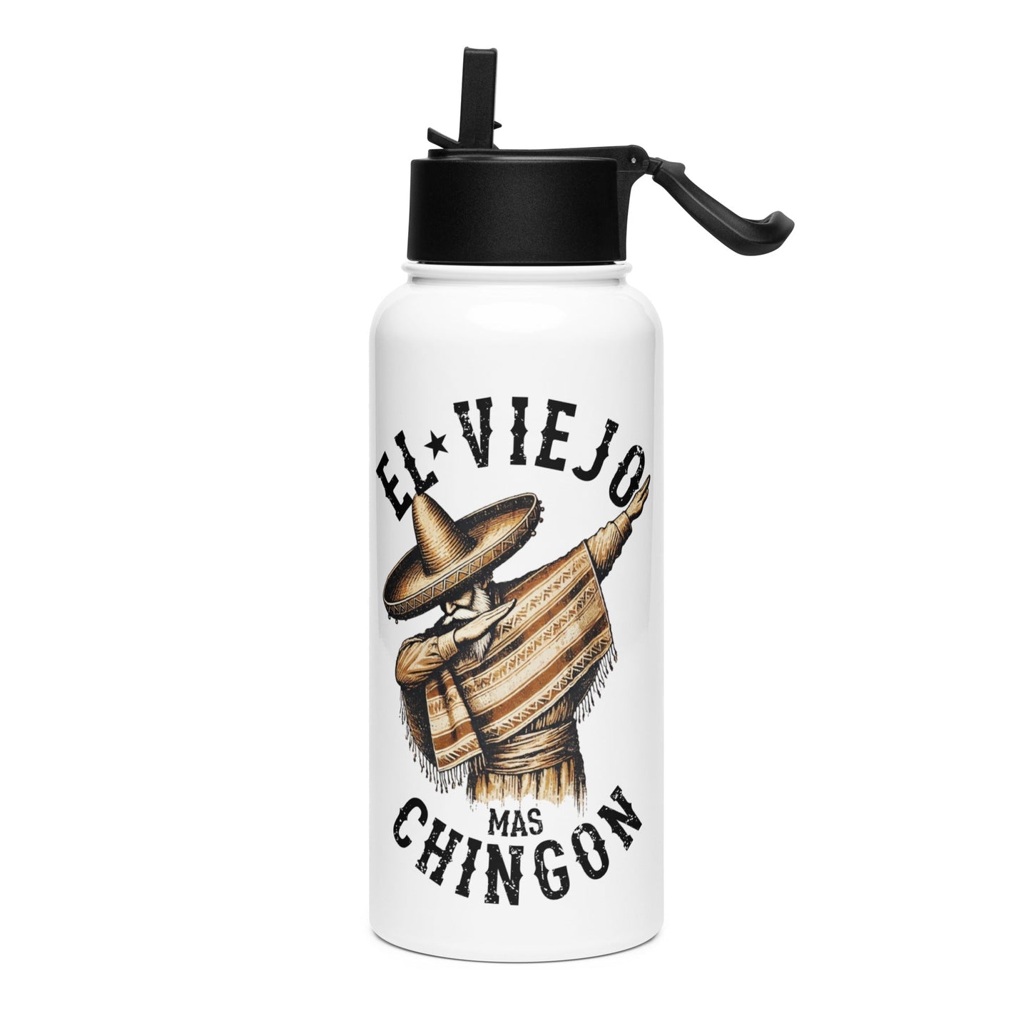 El Viejo Mas Chingon Stainless Steel Water Bottle
