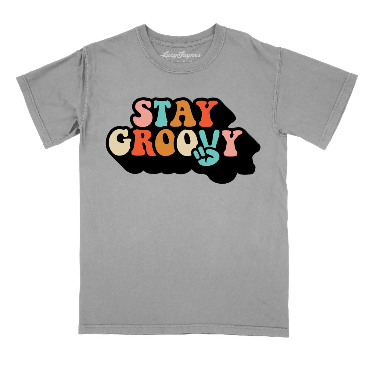Stay Groovy Comfort Colors Tee