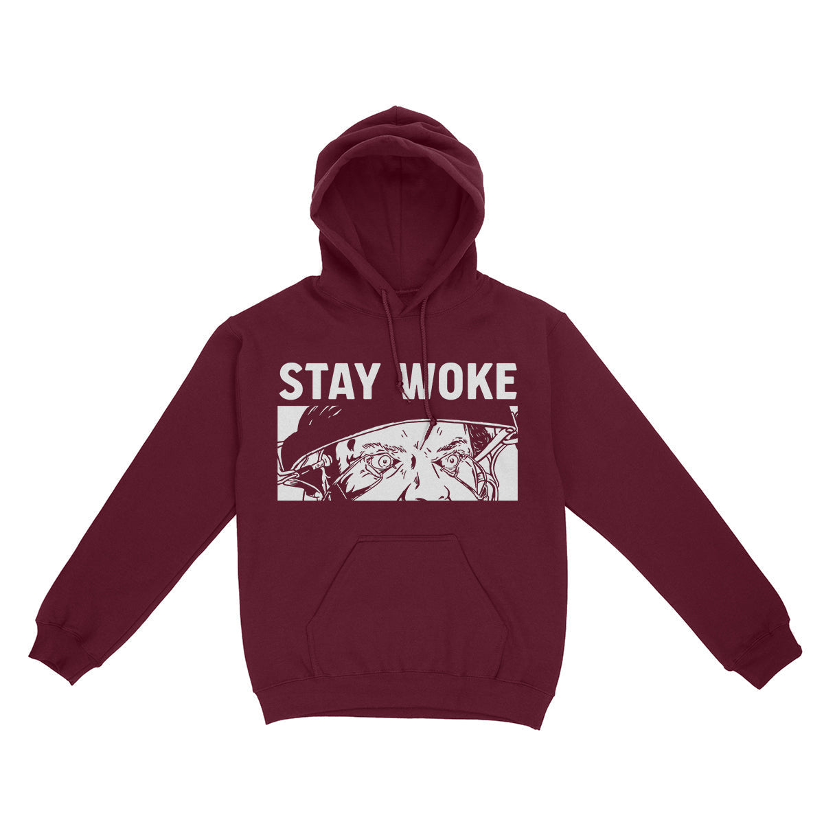 Stay Woke Clock Work Hoodie