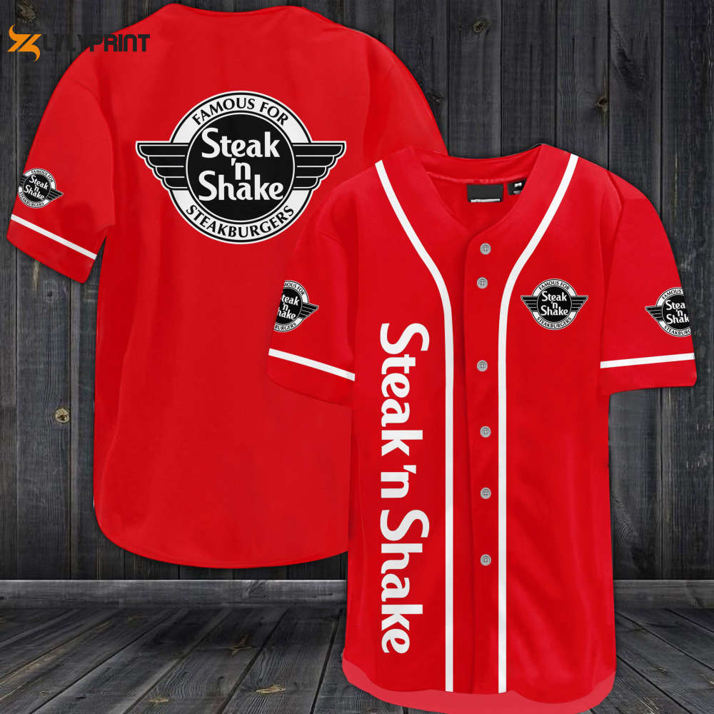 Steak 'n Shake Baseball Jersey - lylyprint.com
