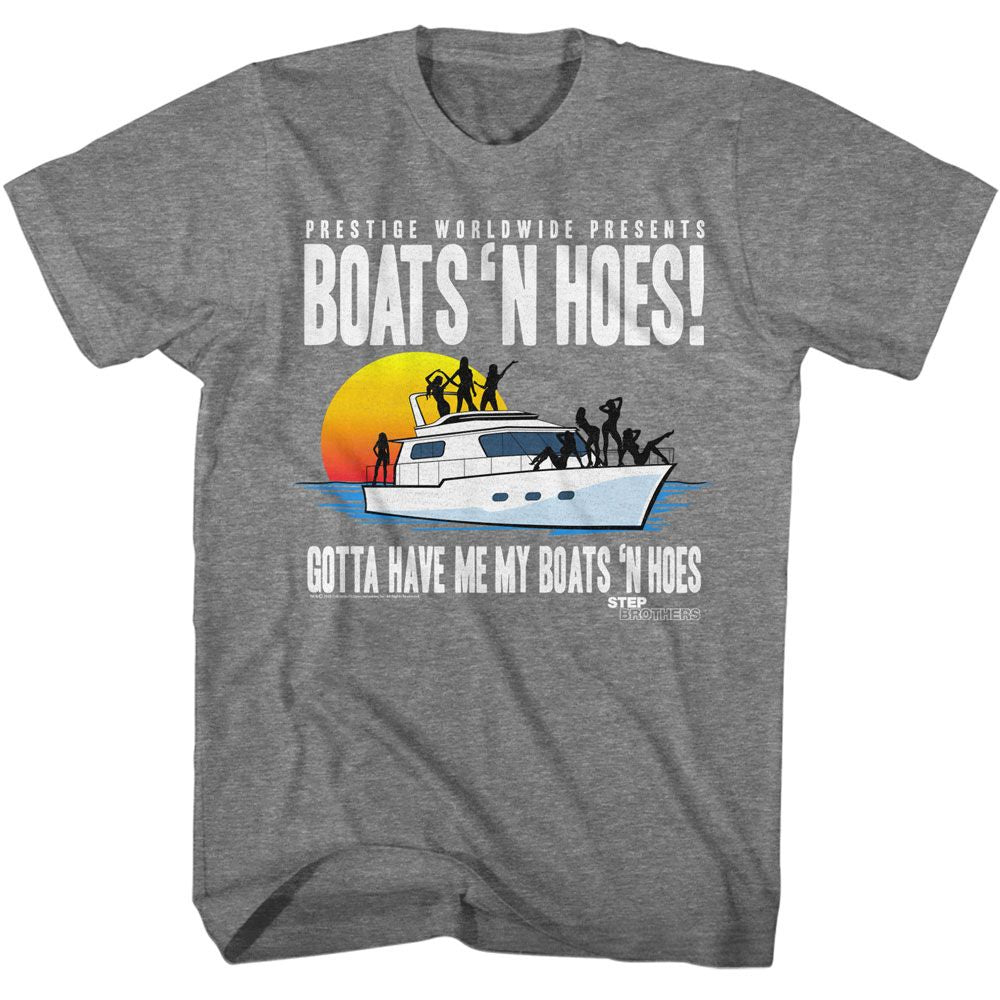 Step Brothers - Boat With Saucy Gals T-Shirt