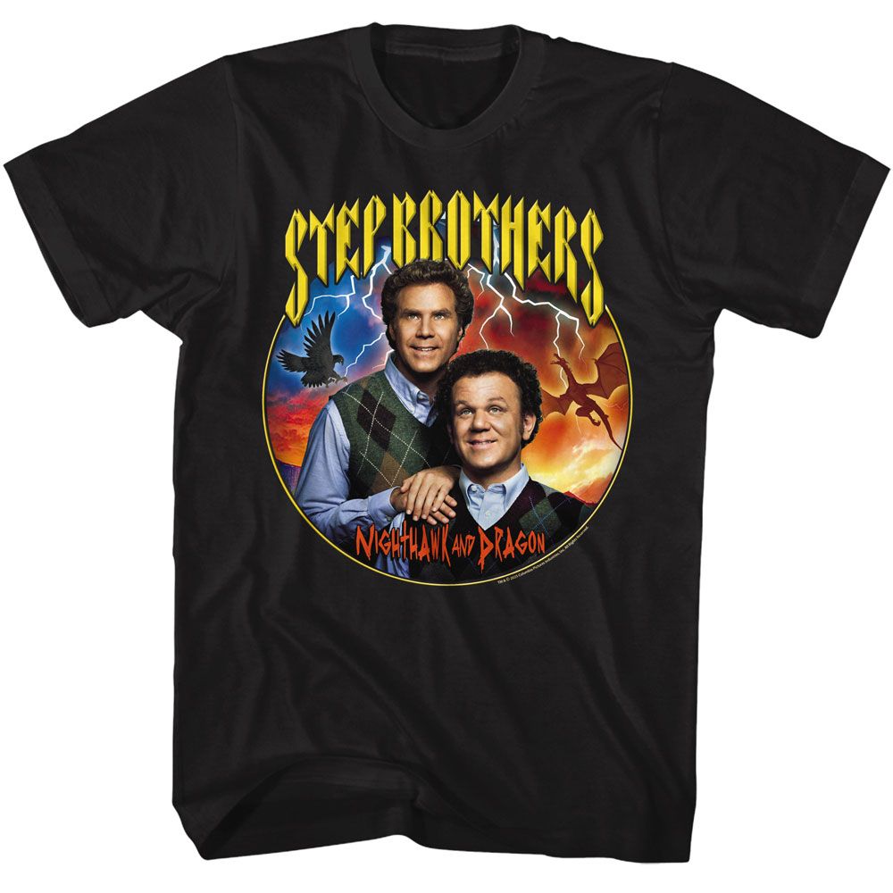 Step Brothers - Nighthawk And Dragon T-Shirt