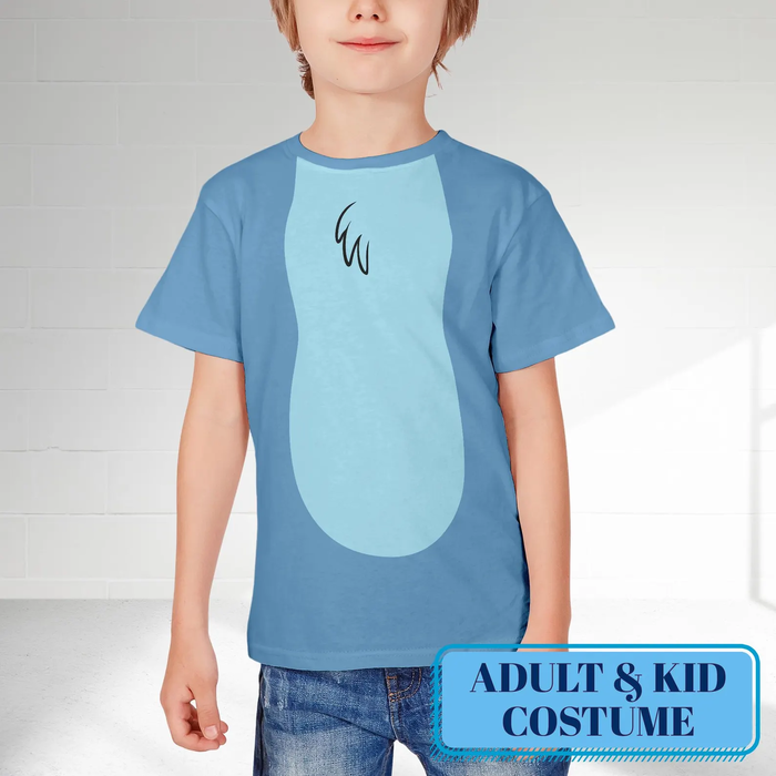Stitch Cosplay Costume 3D T-Shirt, Halloween Costume For Kids &amp; Adults