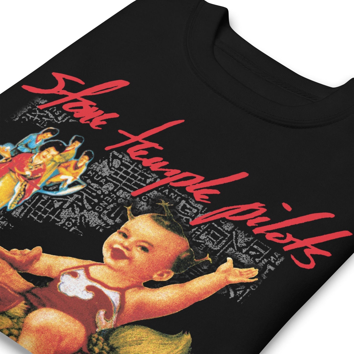 Stone Temple Pilots Purple Jumbo Print Sweatshirt