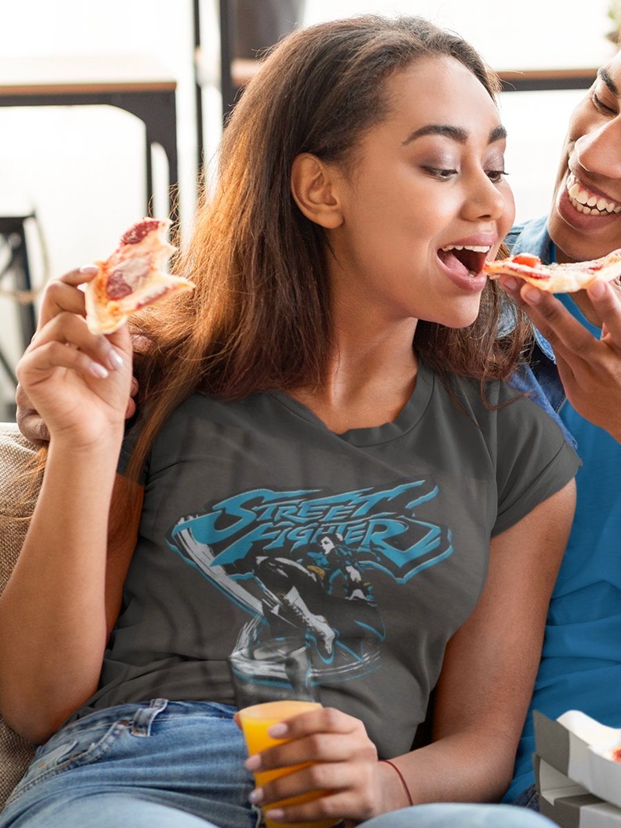 Street Fighter Chun-Li Boyfriend Tee