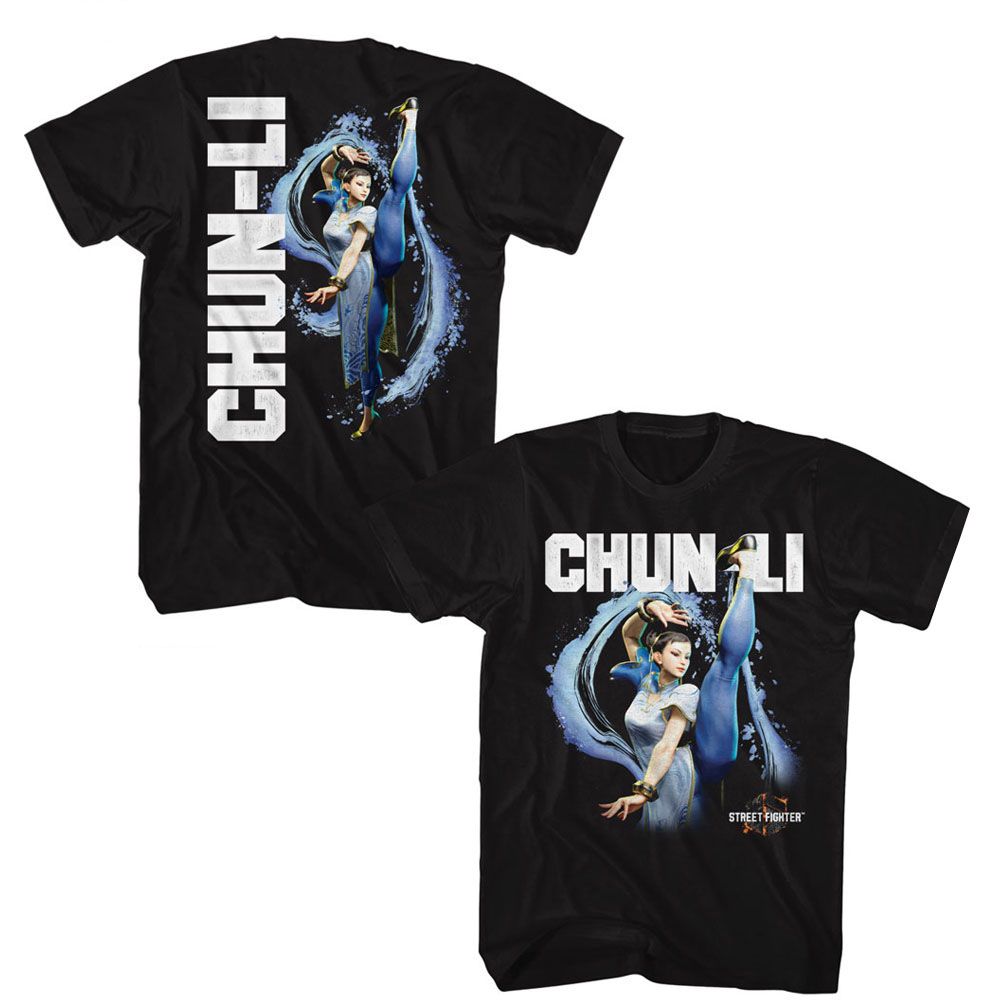 Street Fighter - Chun Li Character Boyfriend Tee