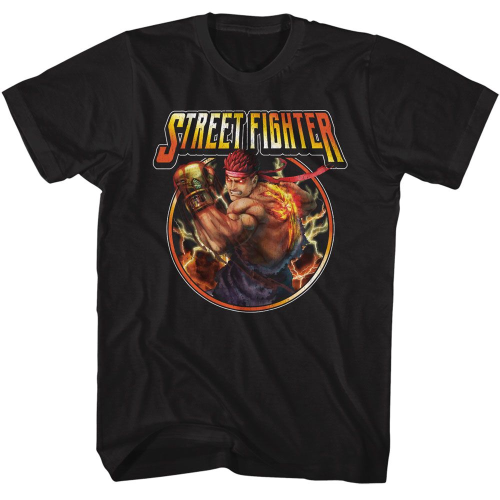 Street Fighter - Lightning Ryu T-Shirt