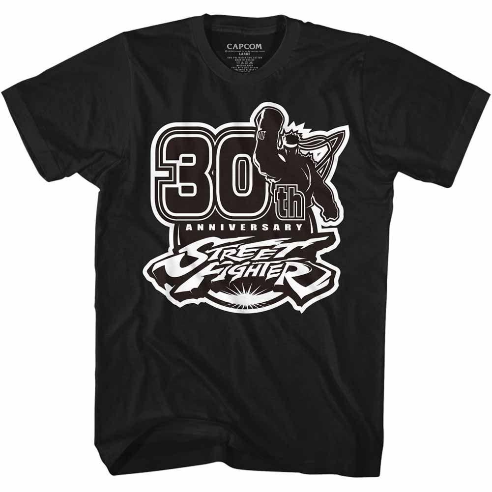 Street Fighter Sf30Bw T-Shirt