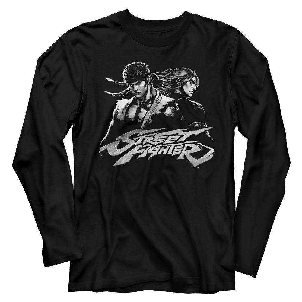 Street Fighter Two Dudes Long Sleeve T-Shirt