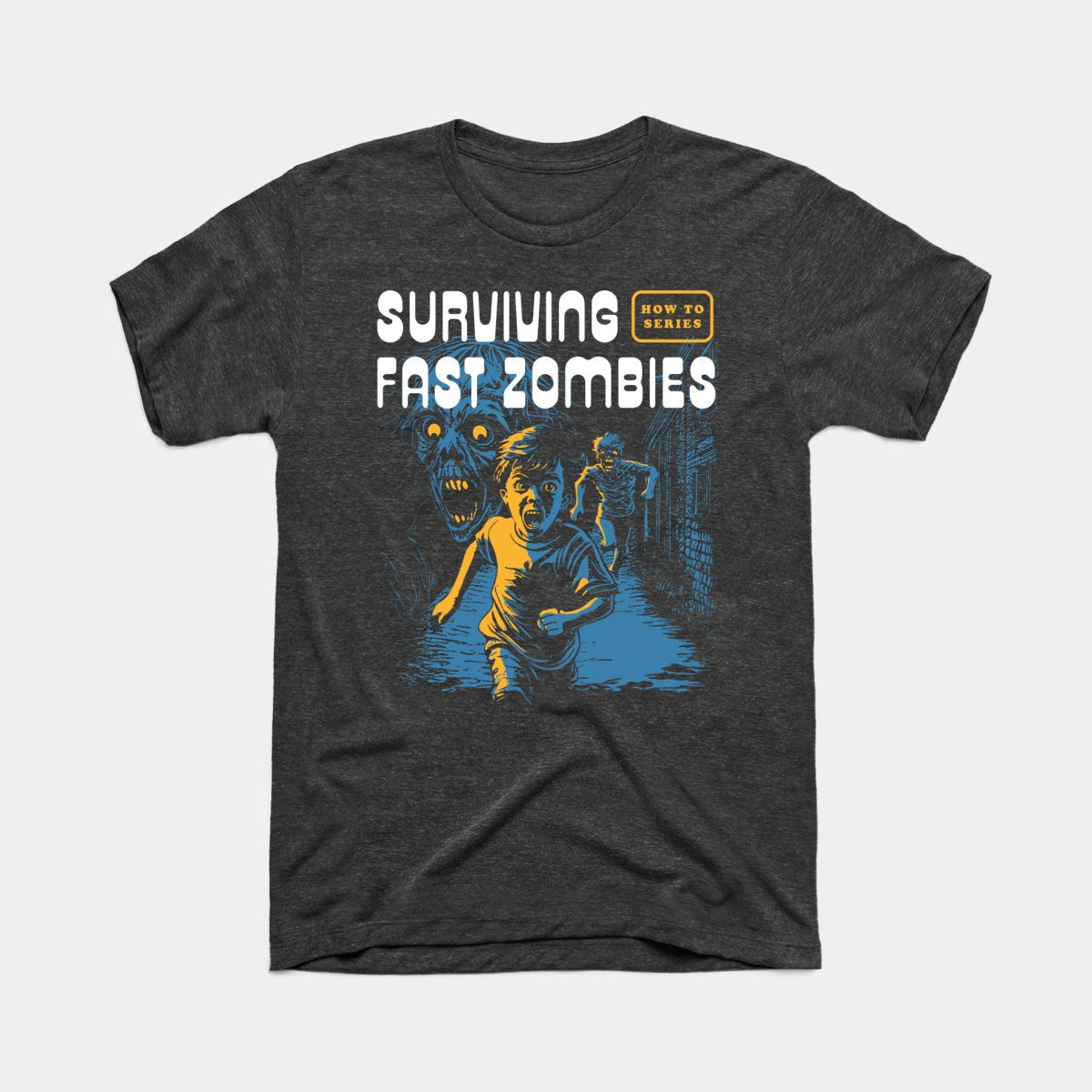 Surviving Fast Zombies Adult Unisex Tee