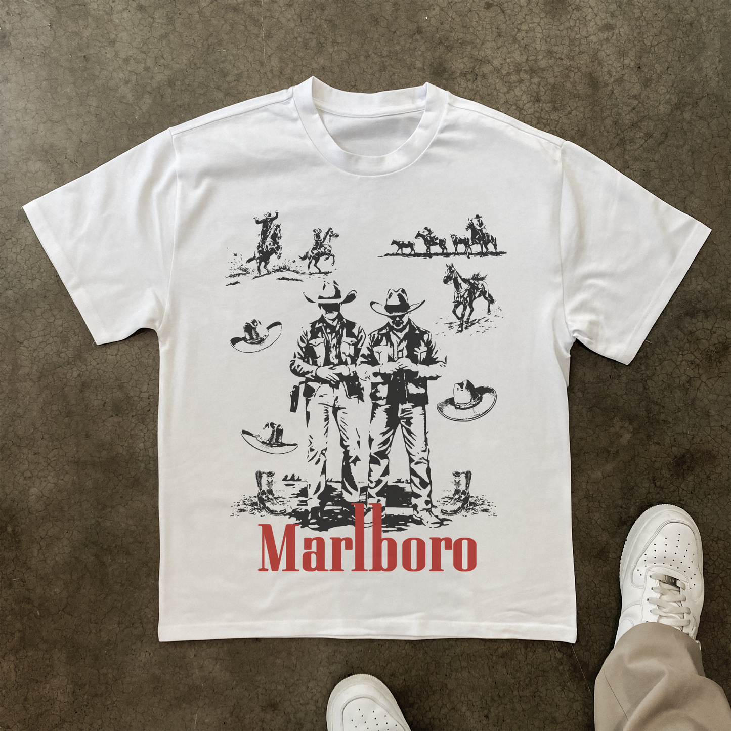 GENTLEMANS HEAVYWEIGHT WHITE TSHIRT