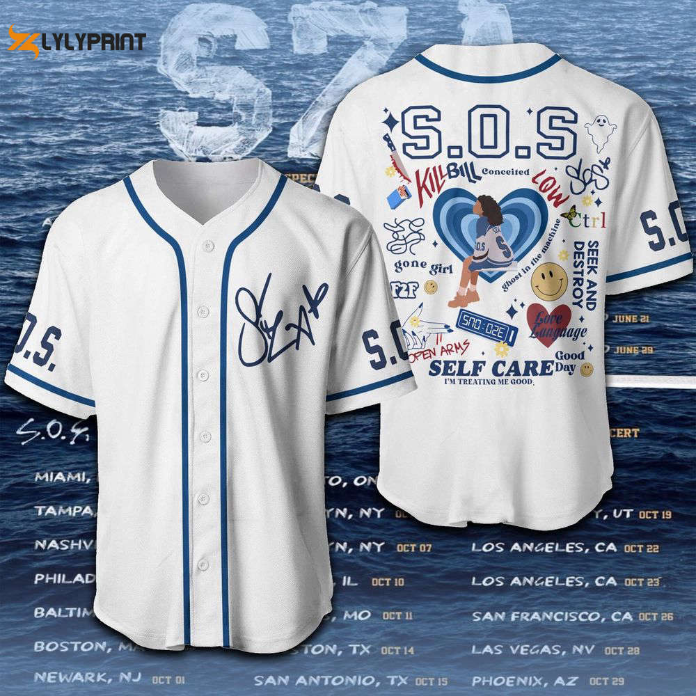 SZA Baseball Jersey For Men Women, SZA Good Day Jersey - lylyprint.com