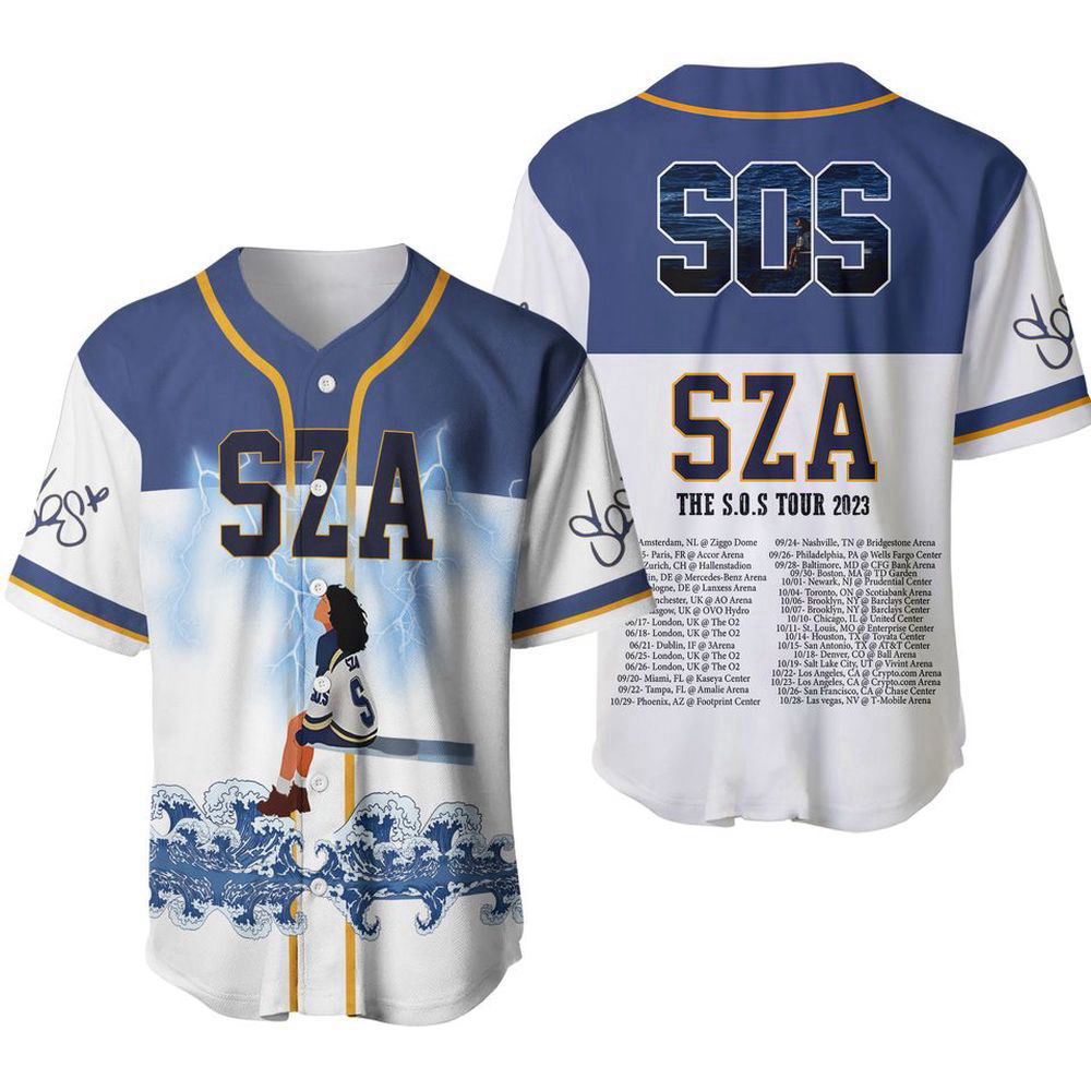 SZA Baseball Jersey, SZA Good Day Jersey Shirt - Aopprinter