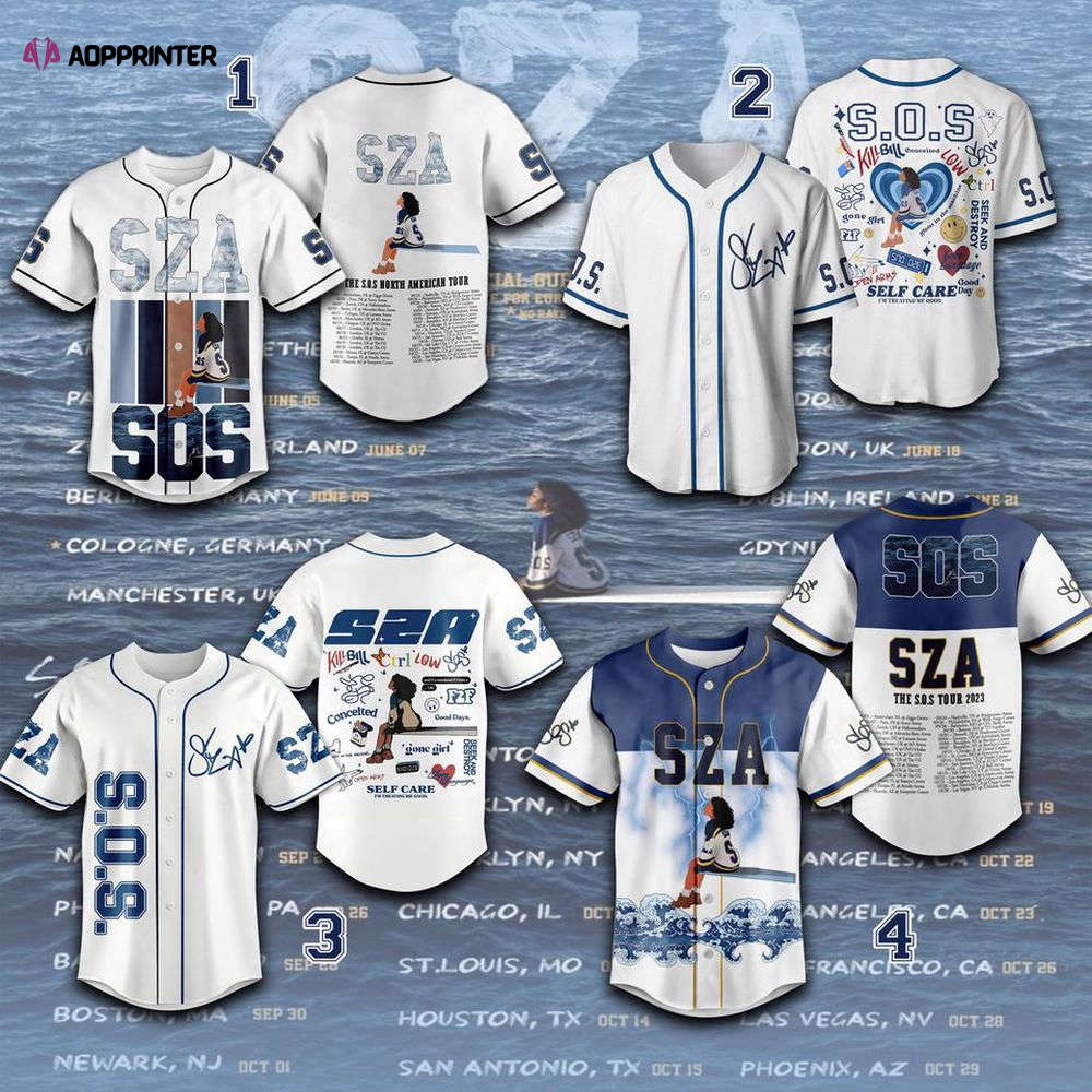 SZA Baseball Jersey, SZA Good Day Jersey Shirt - Aopprinter