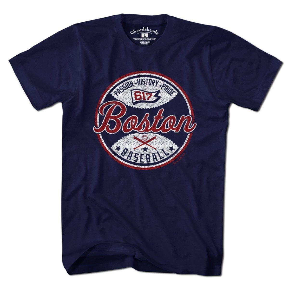 Boston Baseball Passion History Pride T-Shirt