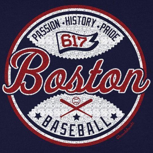 Boston Baseball Passion History Pride T-Shirt