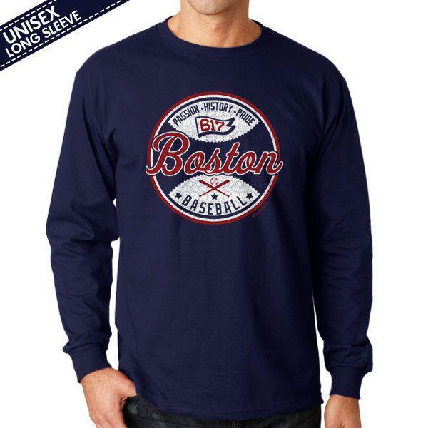 Boston Baseball Passion History Pride T-Shirt