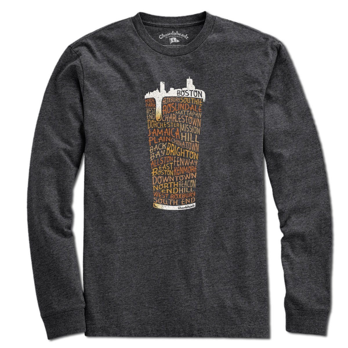 Boston Neighborhood Pint Glass T-Shirt