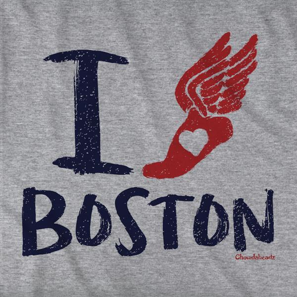 I Run Boston T-Shirt