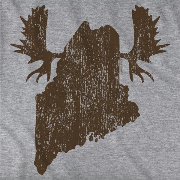 Maine Moose Antlers T-Shirt